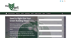 Desktop Screenshot of greenbuildingnews.com